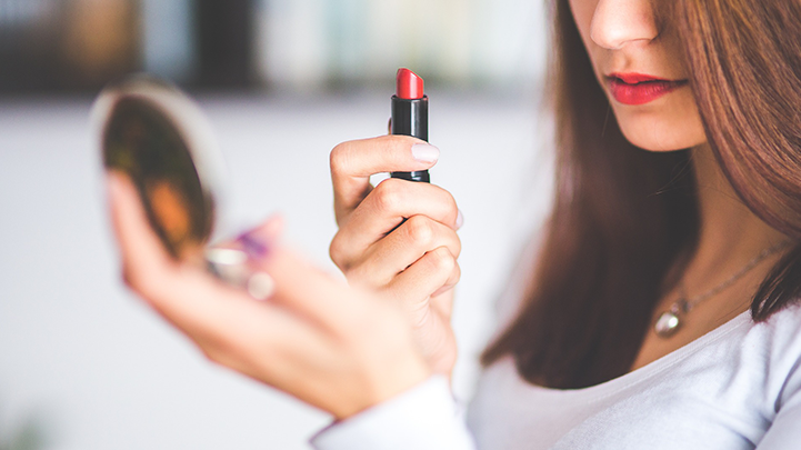 perfect red lipstick